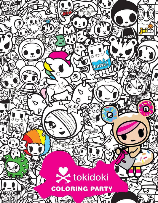 Union Square & Co. - Tokidoki Coloring Party Coloring Book