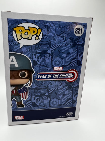 Funko Pop! Marvel: WWII Ultimates Captain America (Mavel Collector Corps)
