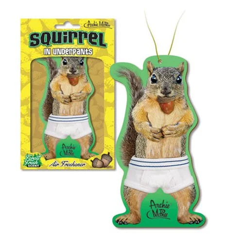 Squirrel in Underpants Air Freshener