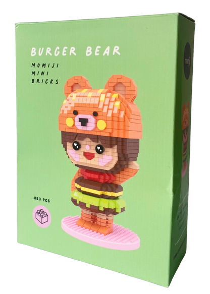 Momiji - Burger Bear mini-bricks