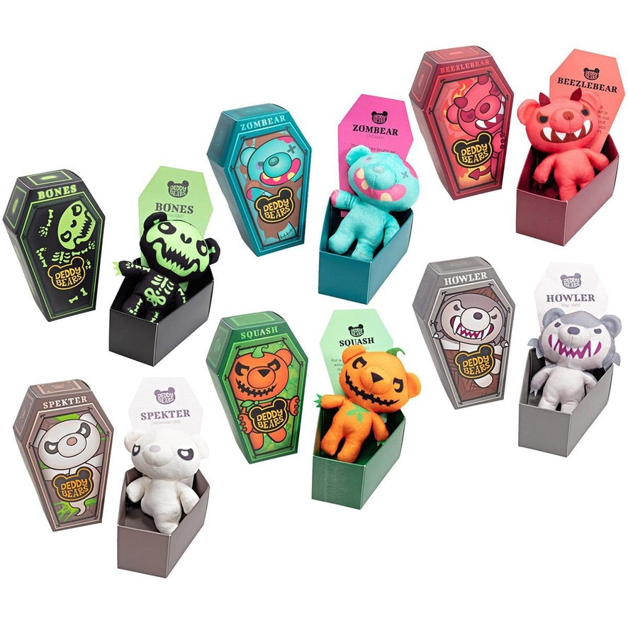 Deddy Bears 5-Inch Plush in Coffin Case