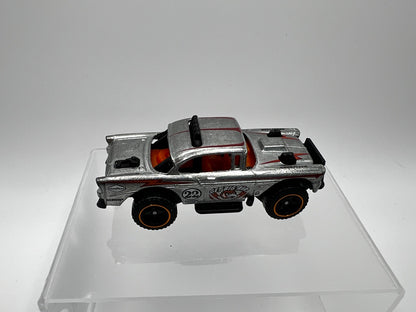 Hot Wheels Walmart Exlusive 2022 - Chevy Bel Air - Big Air Bel Air - (Zamac) UNSPUN