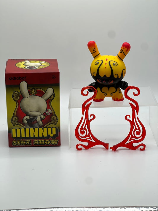 Kidrobot Dunny Sideshow - Deeper Issues (Yellow) by Andrew Bell (1/20)