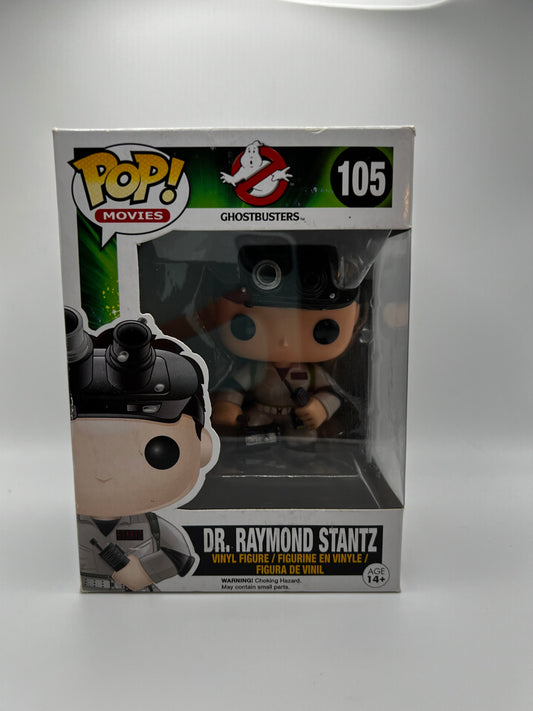 Funko Pop! Movies: Ghostbusters - Dr. Raymond Stantz (105)
