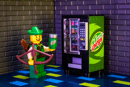 B3 Customs® - Making Dew - Custom LEGO Soda Vending Machine
