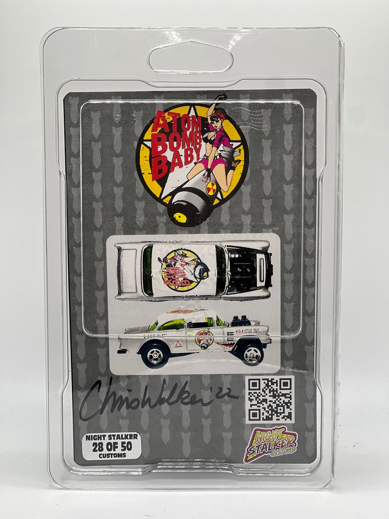 Night Stalker Customs Limited Edition Atom Bomb Baby '55 Gasser (signed)