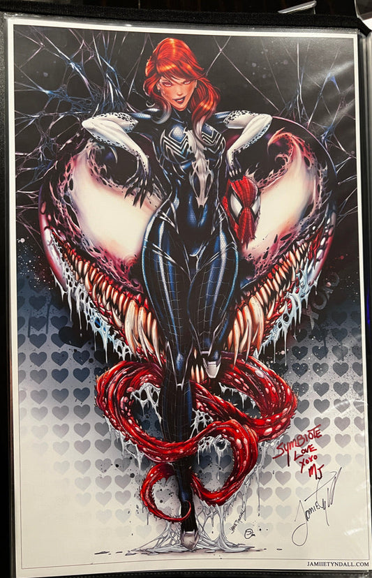 MJ Venom Print by Jamie Tyndall (Signed)