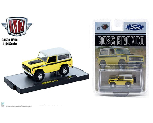 M2 1965 Ford Econoline Van Gasser Bleu Métallisé avec Flammes Édition Limitée