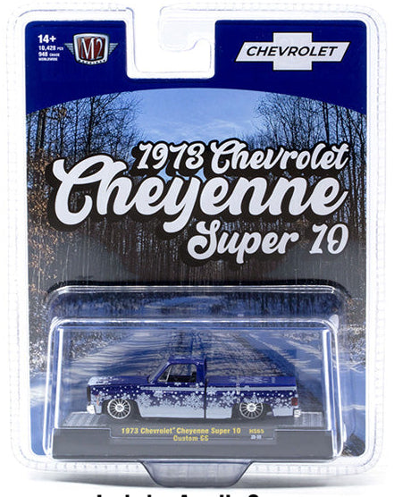 M2 Machines 1973 Chevrolet Cheyenne Super 10 Custom SS (Holiday Edition)