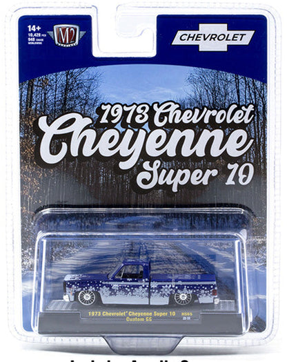 M2 Machines 1973 Chevrolet Cheyenne Super 10 Custom SS (Holiday Edition)