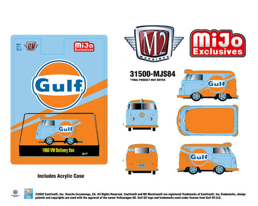 M2 1965 Ford Econoline Van Gasser Bleu Métallisé avec Flammes Édition Limitée