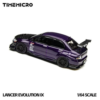 (PREORDER) Time Micro Mitsubishi Lancer EVO IX (Metallic Purple)