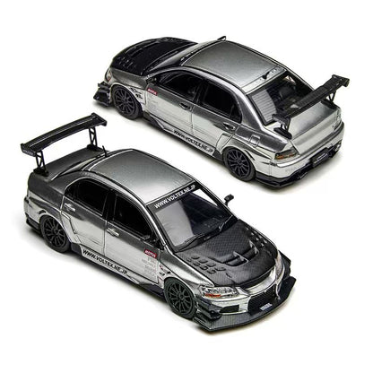 (PREORDER) Time Micro Mitsubishi Lancer Evolution EVO 9 (Silver)