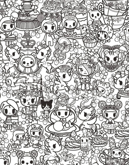 Union Square & Co. - Tokidoki Coloring Party Coloring Book