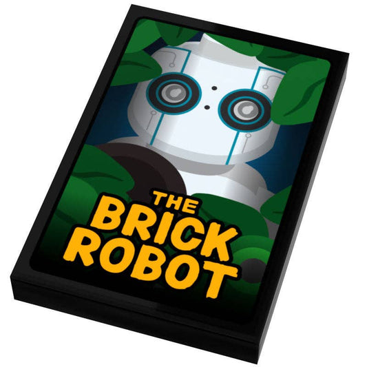B3 Customs - The Brick Robot Movie Cover (2x3 Tile)