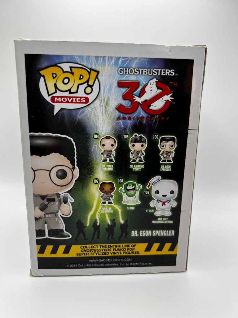 Funko Pop! Movies: Ghostbusters - Dr. Egon Spengler (106)
