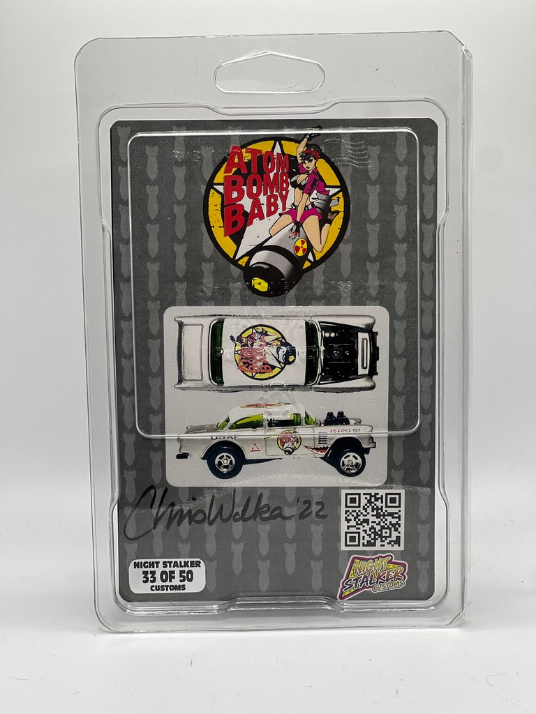 Night Stalker Customs Limited Edition Atom Bomb Baby '55 Gasser (signed)