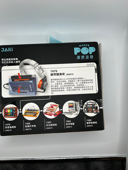 Jaki Maker Pop Cassette Music Walker (non-LEGO)