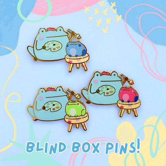 Rainylune Collectible Pin - Art Class Antics Blind Box Pin