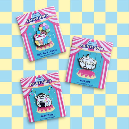 Rainylune Collectible Pin - Clown Frog Blind Bag Pins