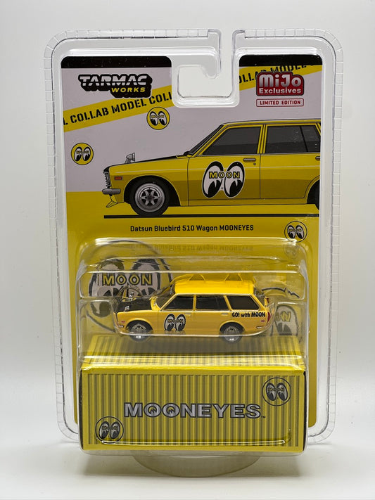 Tarmac Works Datsun Bluebird 510 Wagon Mooneyes "Special Limited Edition"
