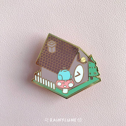 Rainylune Collectible Pin - Clock Sprout Pin