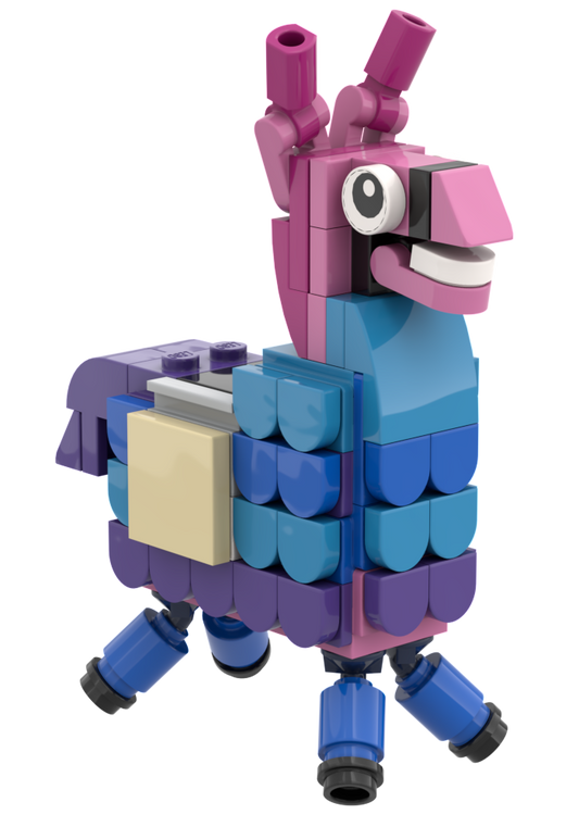 B3 Customs - Party Llama - Custom Lego Set
