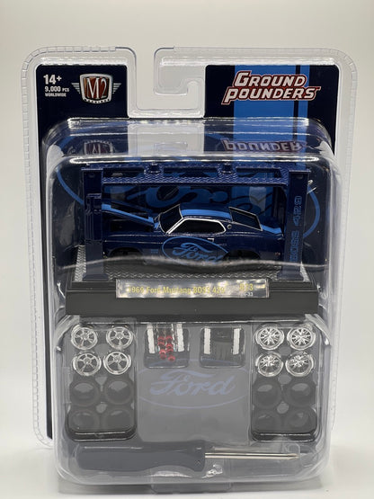M2 Model Kit - 1969 Ford Mustang BOSS 429 (Blue)