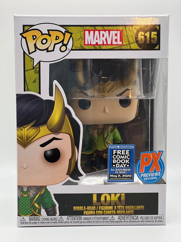 Funko Pop! Marvel - Loki (PX Previews Exclusive) FCBD 2020