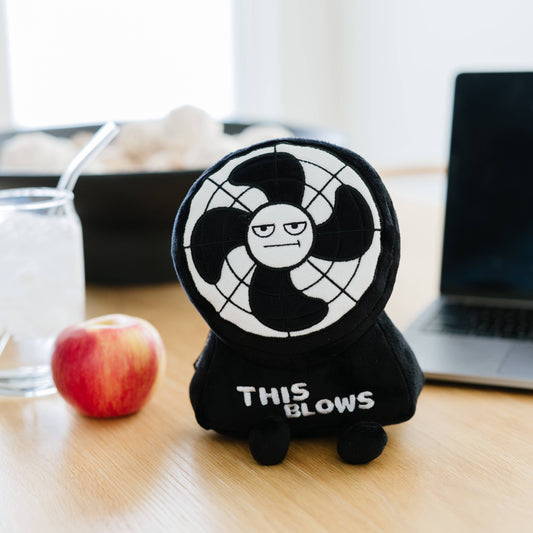 Punchkins - Ventilateur de bureau en peluche « This Blows »
