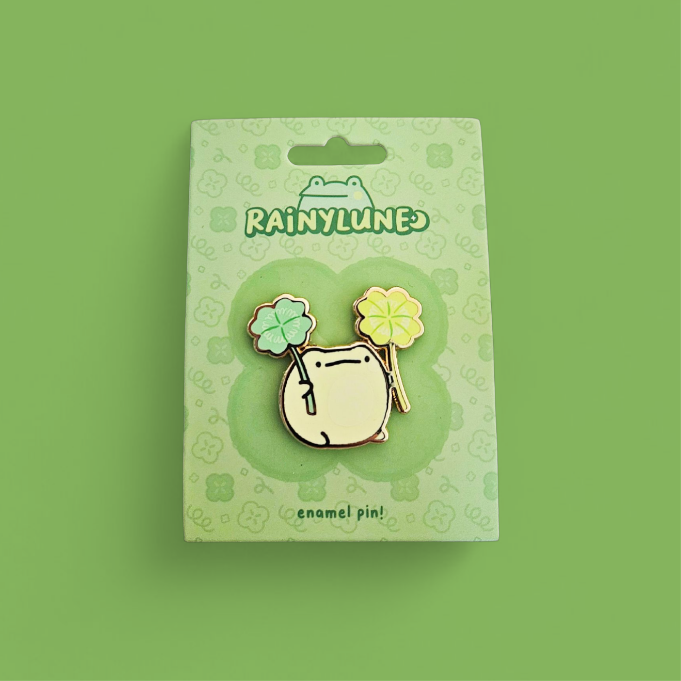 Rainylune Collectible Pin  - Good Luck Pin