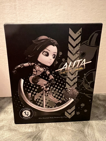 Alita Battle Angel Motoball Body Diorama Mini Figure Lootcrate Exclusive (Sealed)