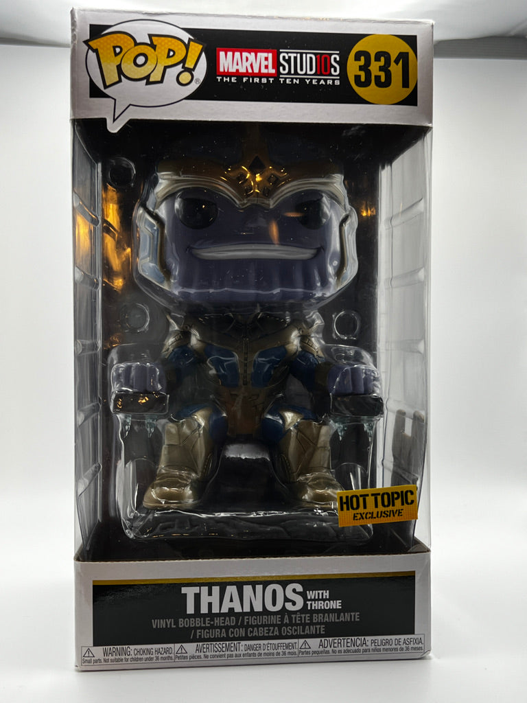 Funko Pop! Marvel-Thanos avec trône