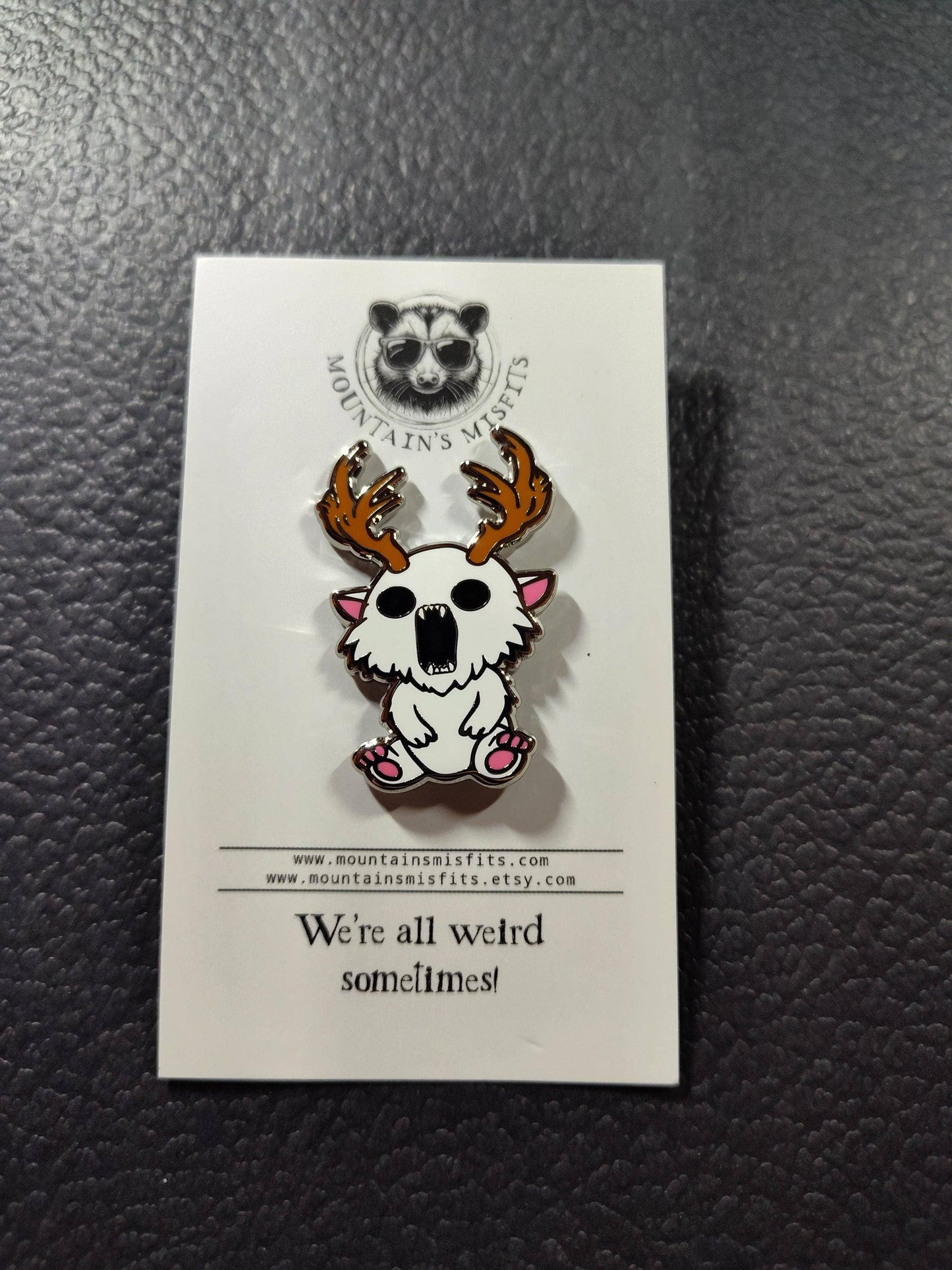 Mountain's Misfits - Wendigo Enamel Collectible Cryptid Pin