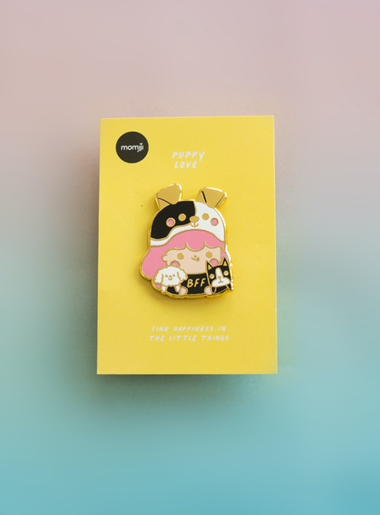 Momiji - Puppy Love Pin