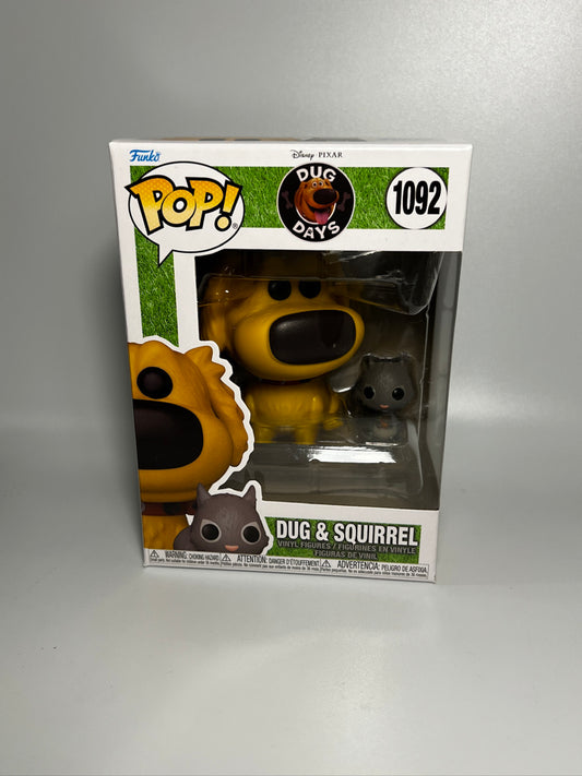Funko Pop! Disney - Up! Dug Days - Dug & Squirrel