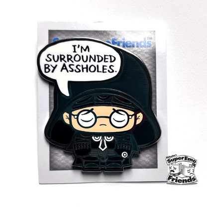 SuperEmoFriends - SuperEmoHelmy Enamel Pin