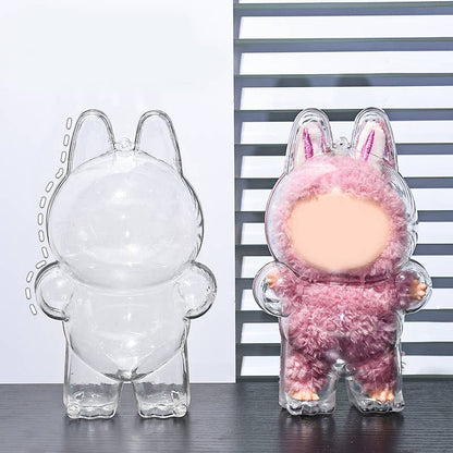 Labubu Toy Cover - Clear Display Protective Case LABUBU V1 (Standing)