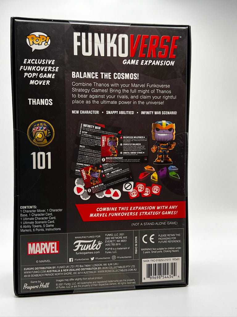 Funkoverse Marvel 101 - Thanos (CHASE) Funkoverse expansion