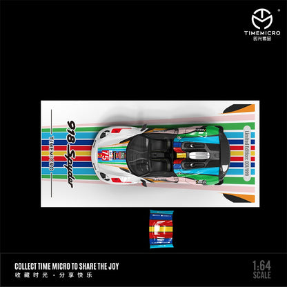 TimeMicro Porsche 918 Spyder (Multi-color w/figure)
