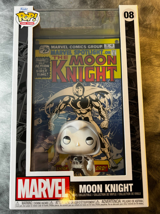 Funko Pop! Comic Covers - Moon Knight (Marvel Spotlight #28)