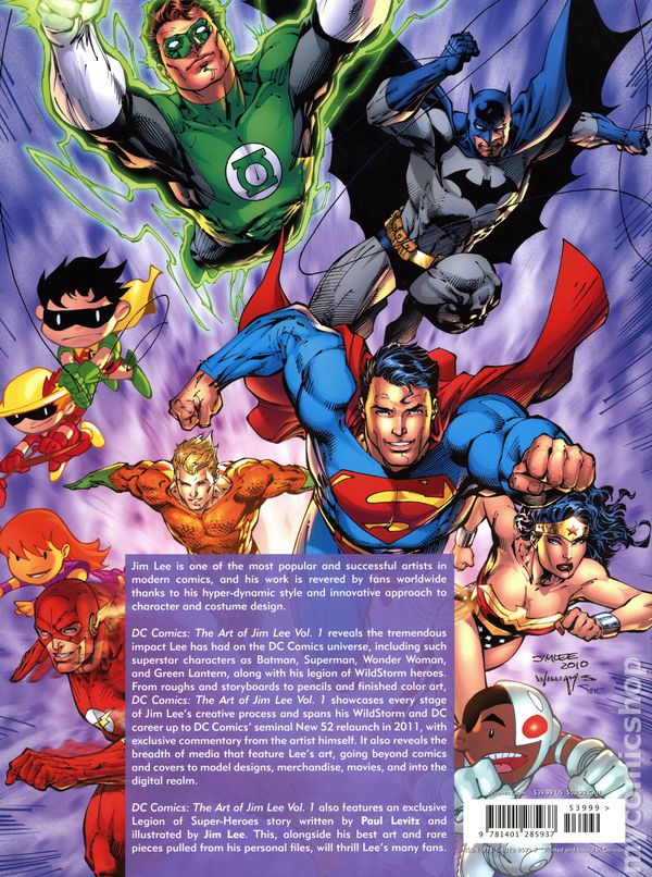 DC Comics: The Art of Jim Lee Vol 1 - Hardcover