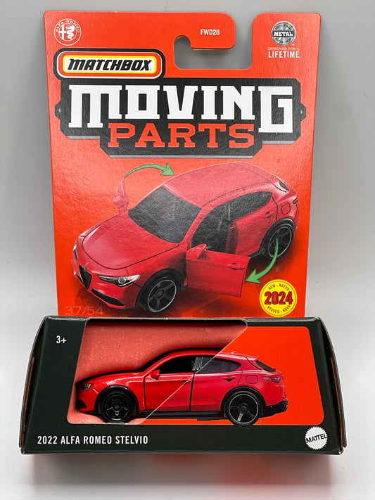 Matchbox Moving Parts - 2022 Alfa Romeo Stelvio (Red)
