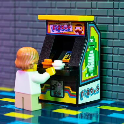 B3 Customs® - Fig Dug - Machine d'arcade LEGO personnalisée