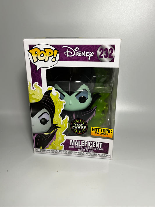Funko Pop! Disney - Maleficent (Limited Edition Glow in the Dark CHASE - Hot Topic Exclusive)