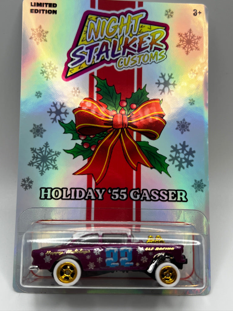 Night Stalker Customs Édition Limitée 2022 Holiday '55 Gasser (#29 sur 50 signé)
