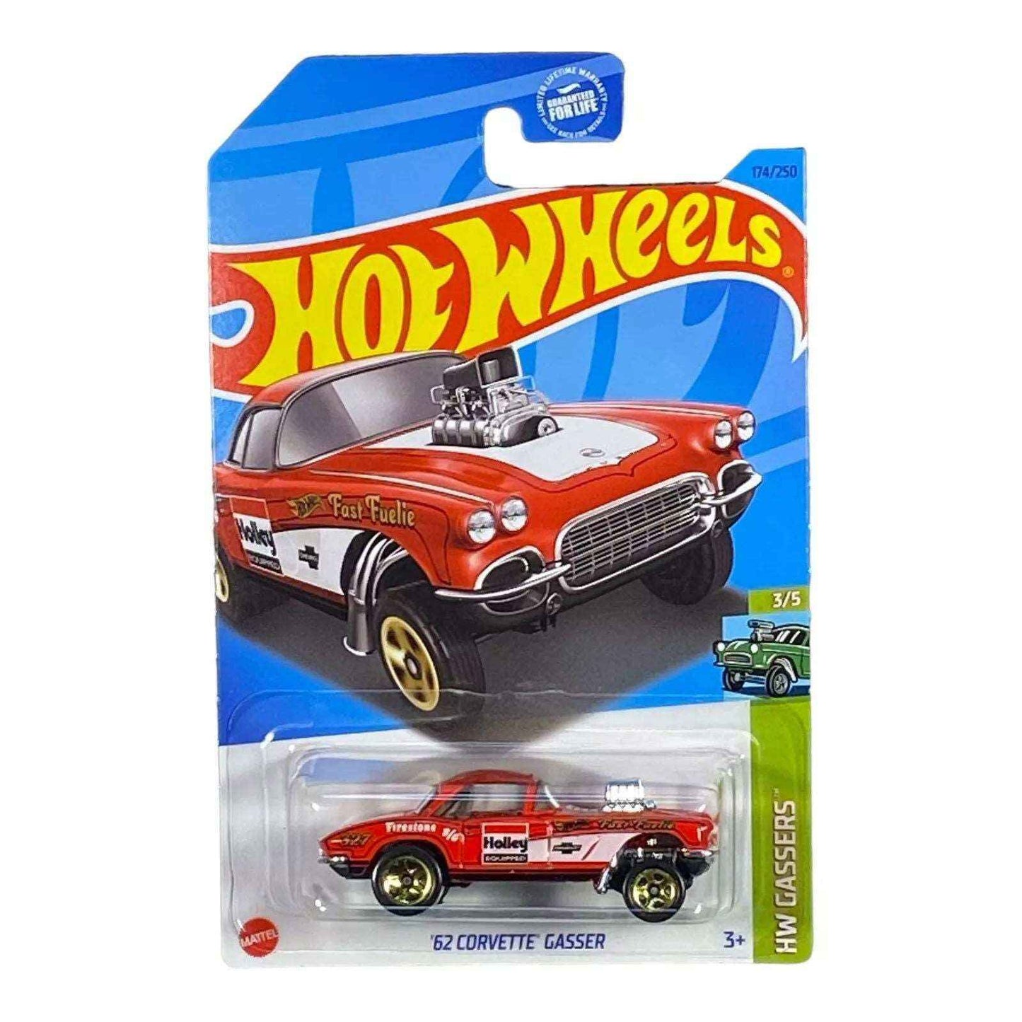 Hot Wheels '62 Corvette Gasser - Gassers Series 3/5