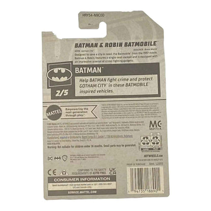 Hot Wheels Batman & Robin Batmobile - Batman Series 2/5