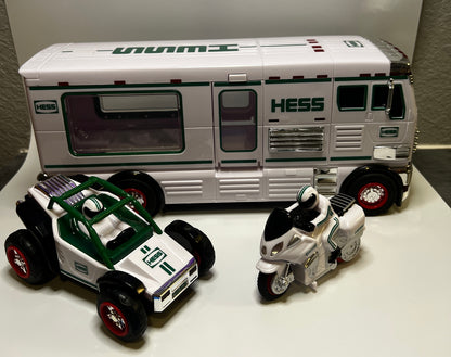 HESS 2018 RV with ATV & Motorbike
