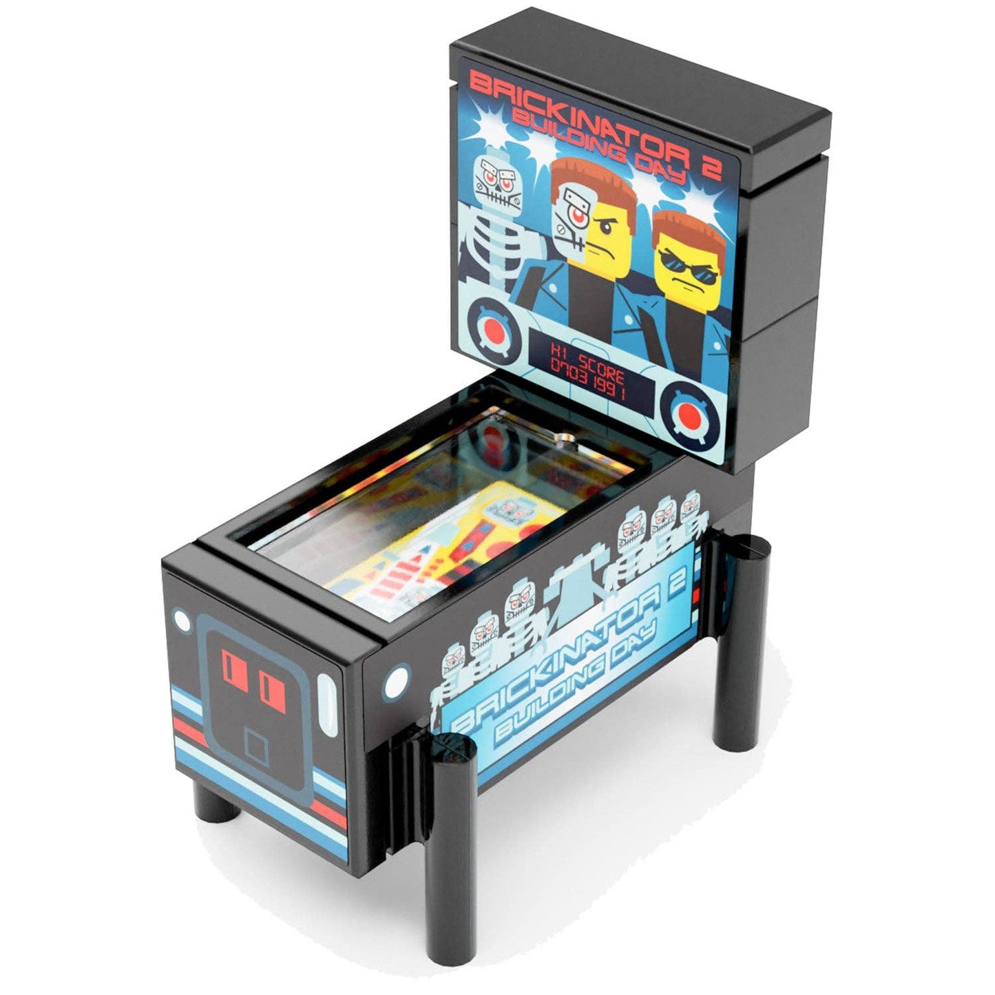 B3 Customs® - Brickinator 2 : Building Day - Jeu d'arcade LEGO Pinball personnalisé